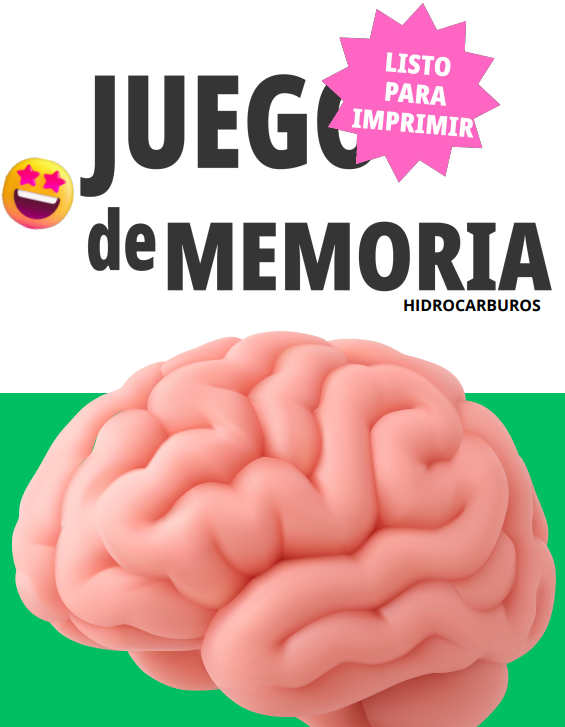Portada del juego de memoria sobre hidrocarburos