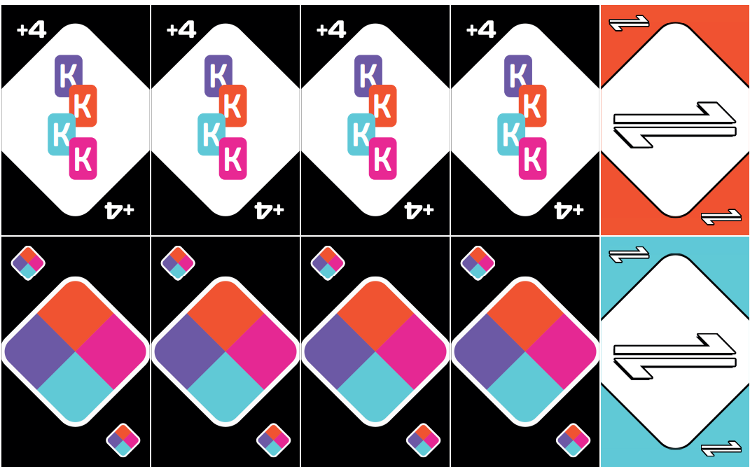 Cartas del juego UNIK UNO químico